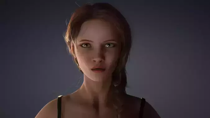 Dual Souls Aurelia  1 of 10 Female Gladiator Realistic  Rigged