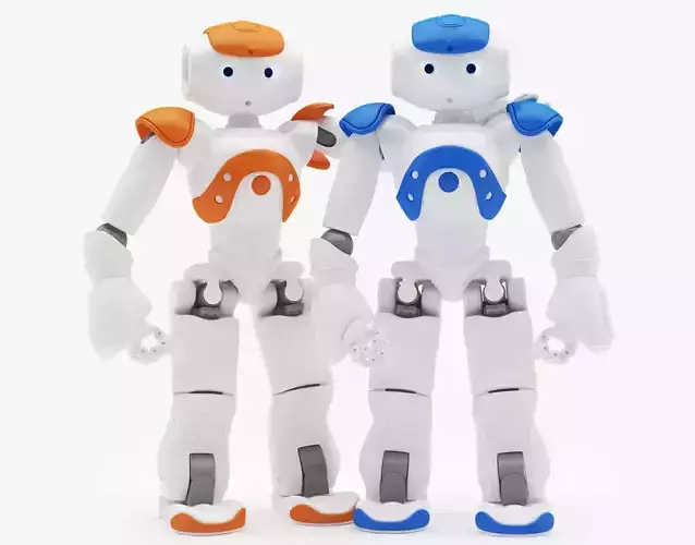 Rigged Robot Nao 3D model