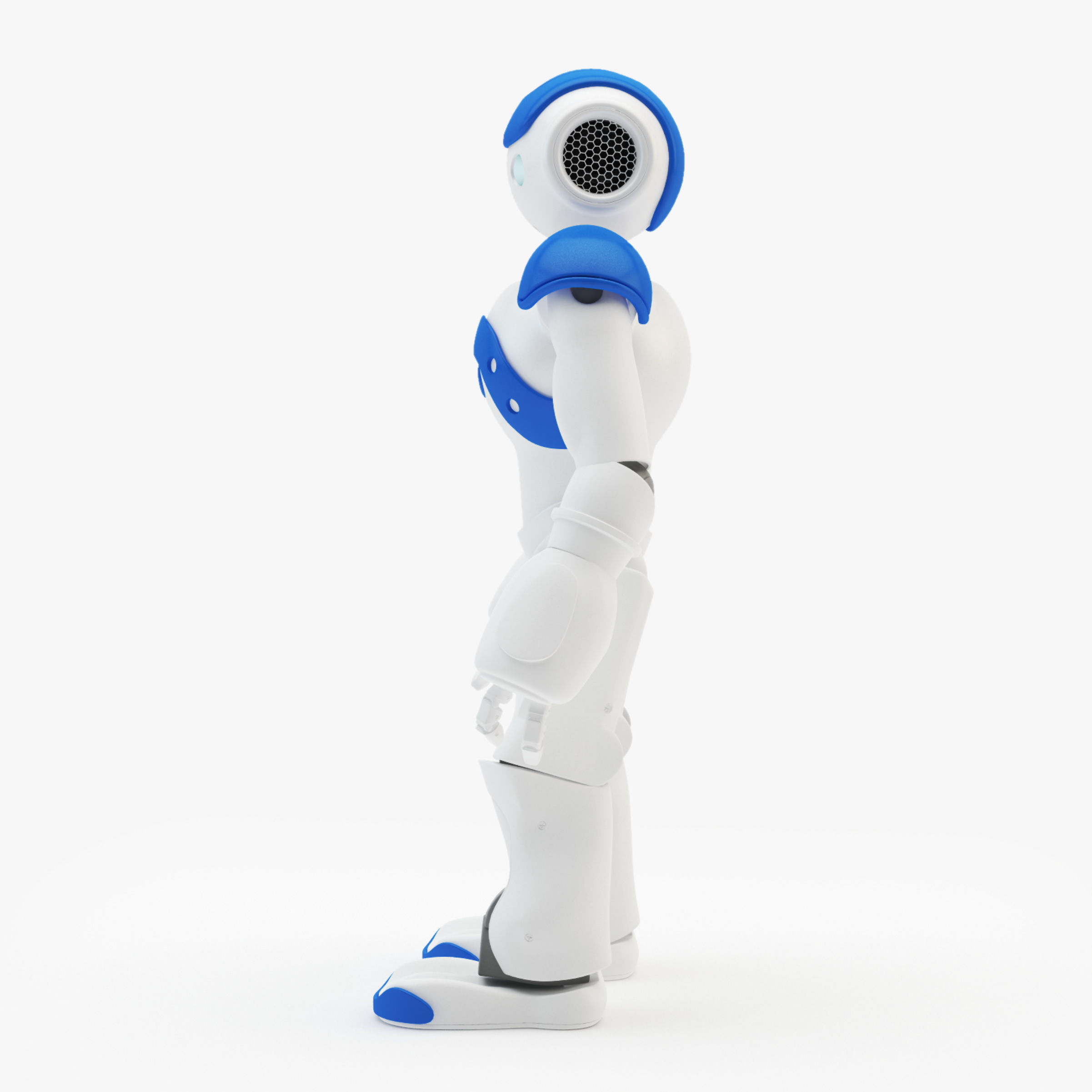 Riged Robot Nao Blue 3D model_5