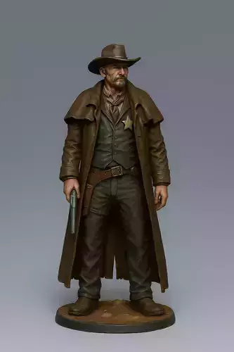 Old West Sheriff STL