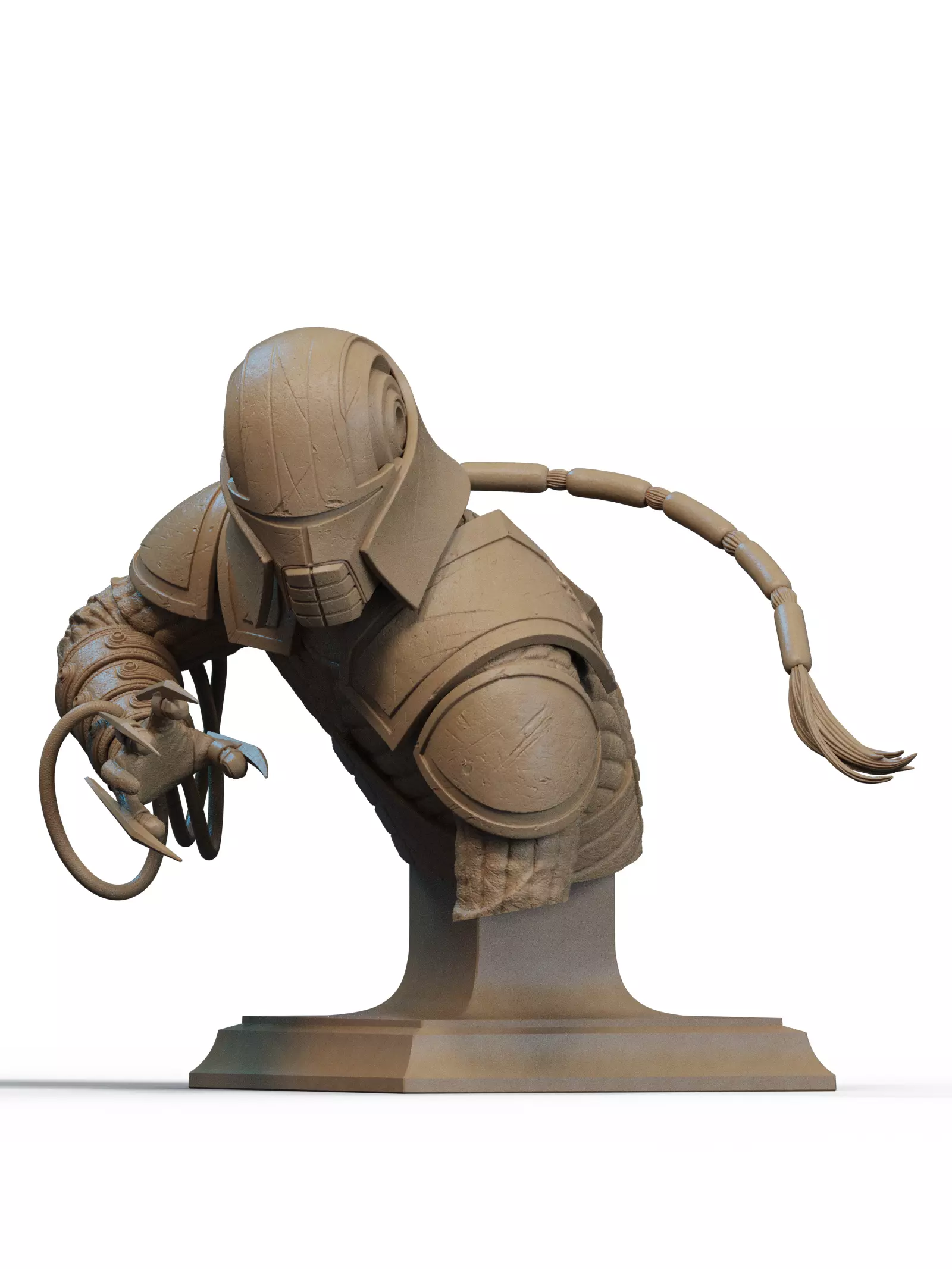 StarKiller Bust 3D Print 3D print model_0