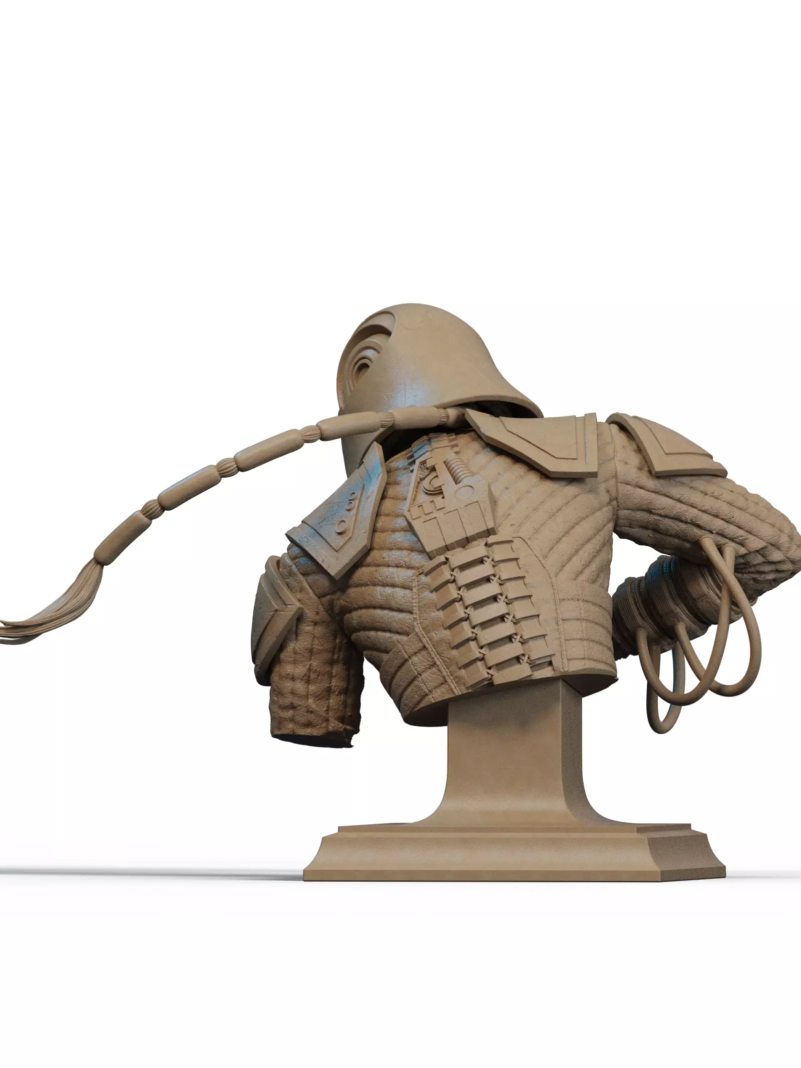 StarKiller Bust 3D Print 3D print model_1