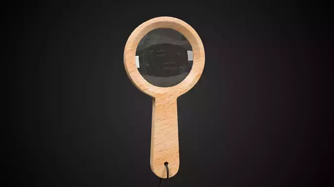 Wooden Magnifying Glass
