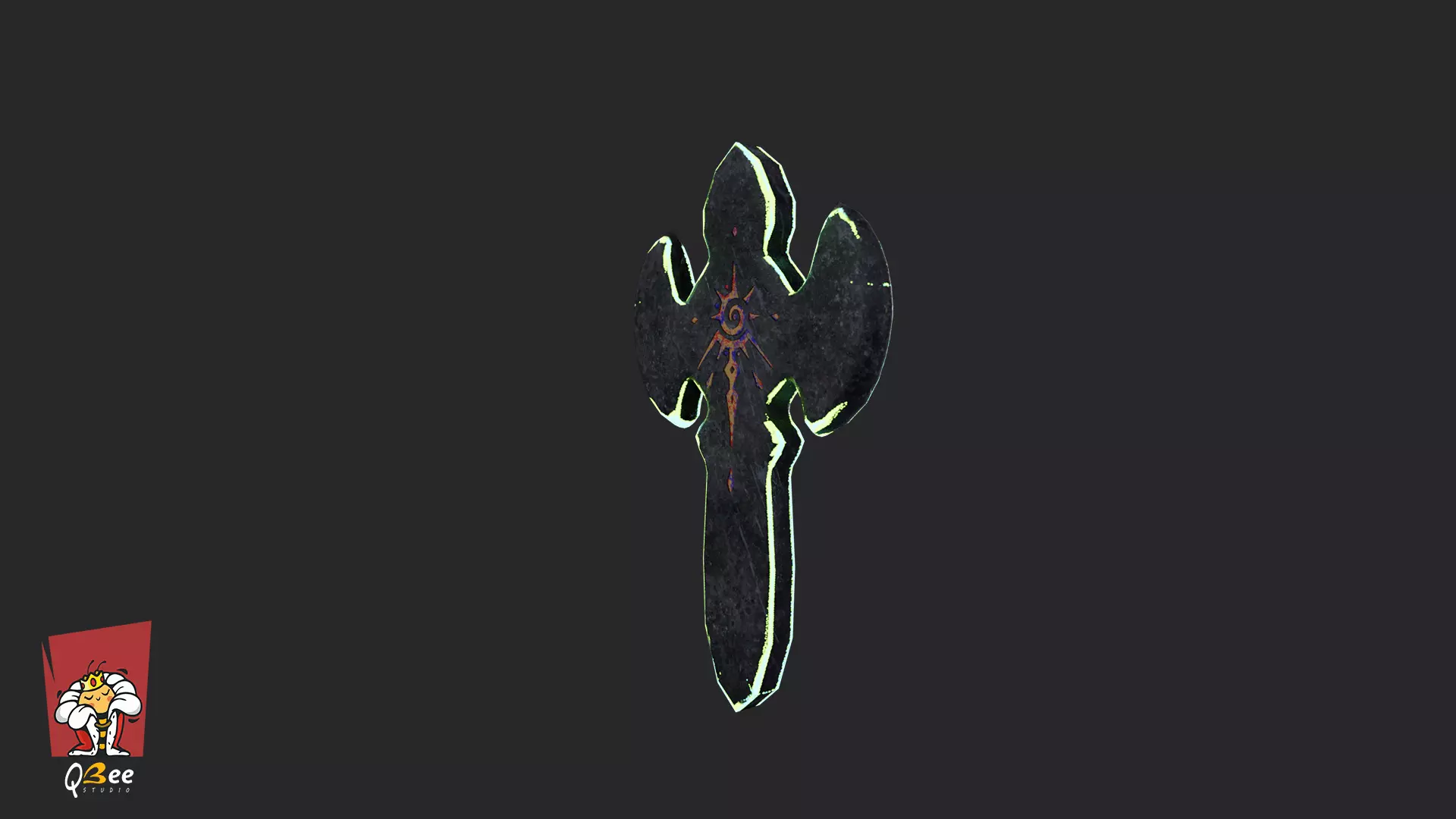 Stylized Floating Runes Multiple Asset Low-poly 3D model_3