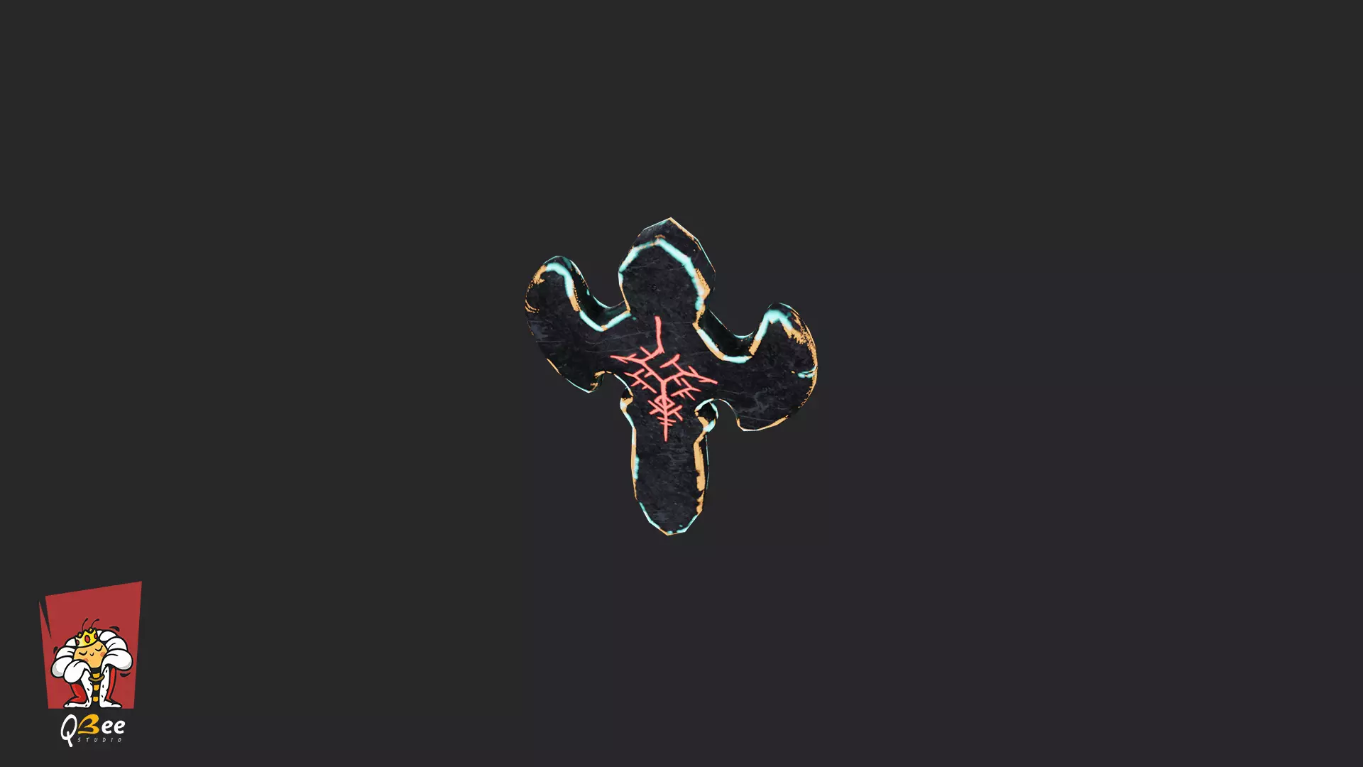 Stylized Floating Runes Multiple Asset Low-poly 3D model_6