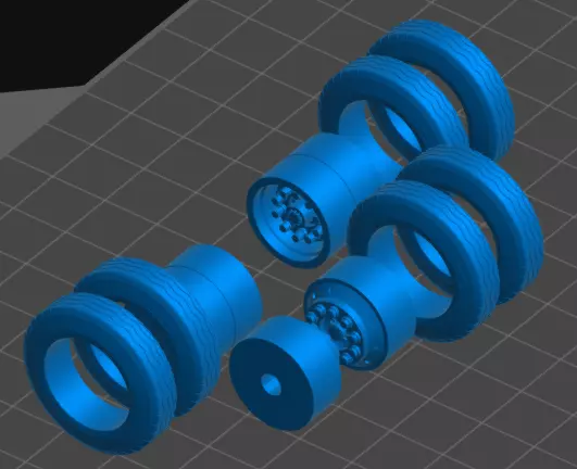 PETERBILT refrigerated semi-trailer 3D print model_16