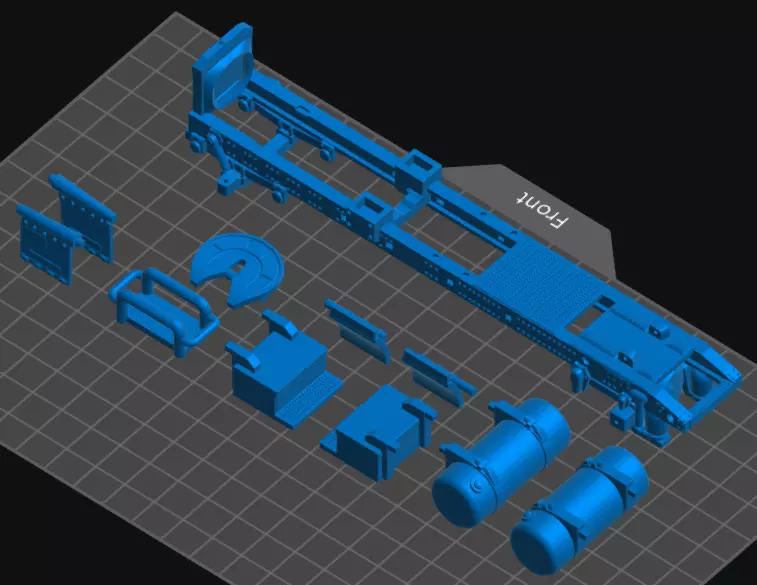 PETERBILT refrigerated semi-trailer 3D print model_13