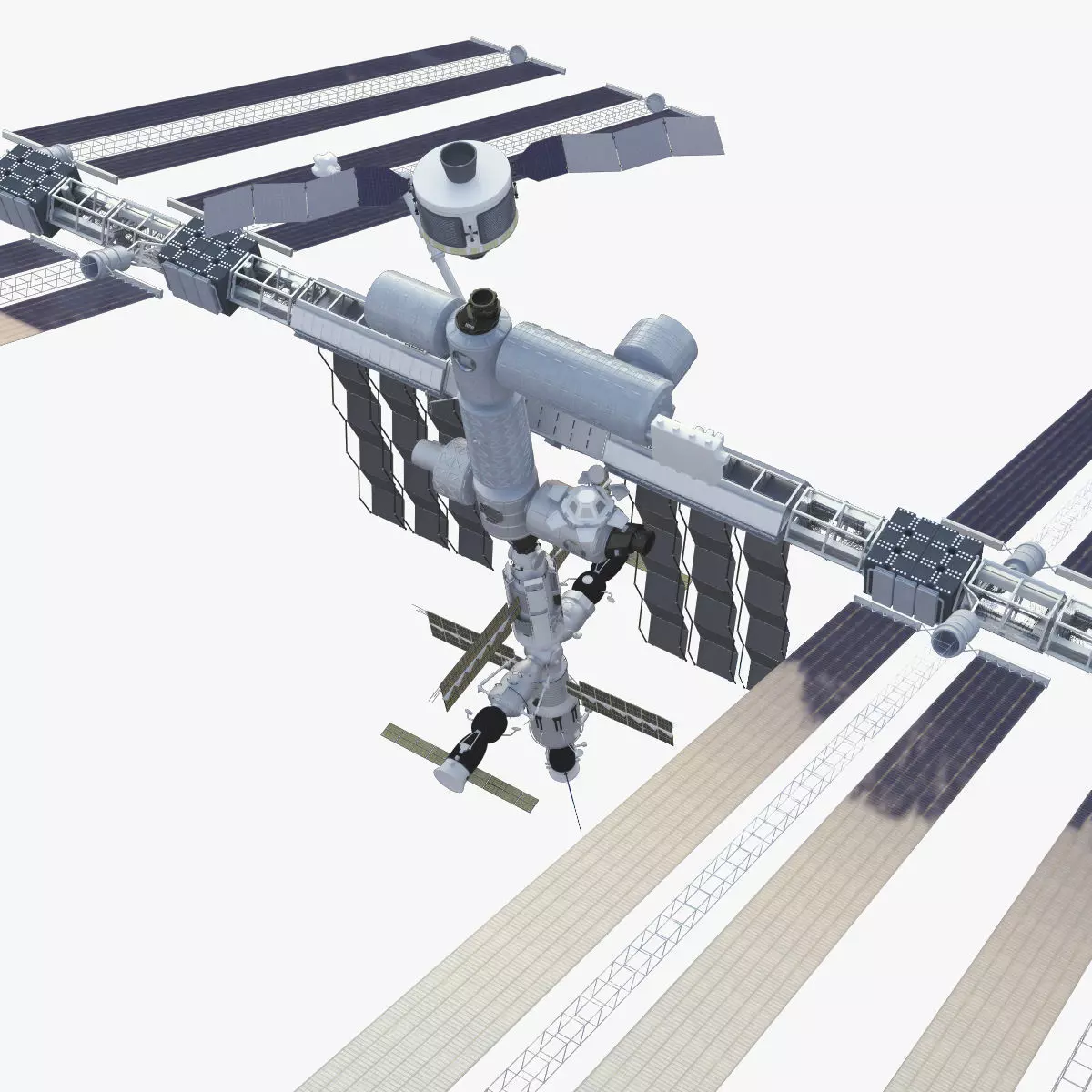 International Space Station 3D model_6