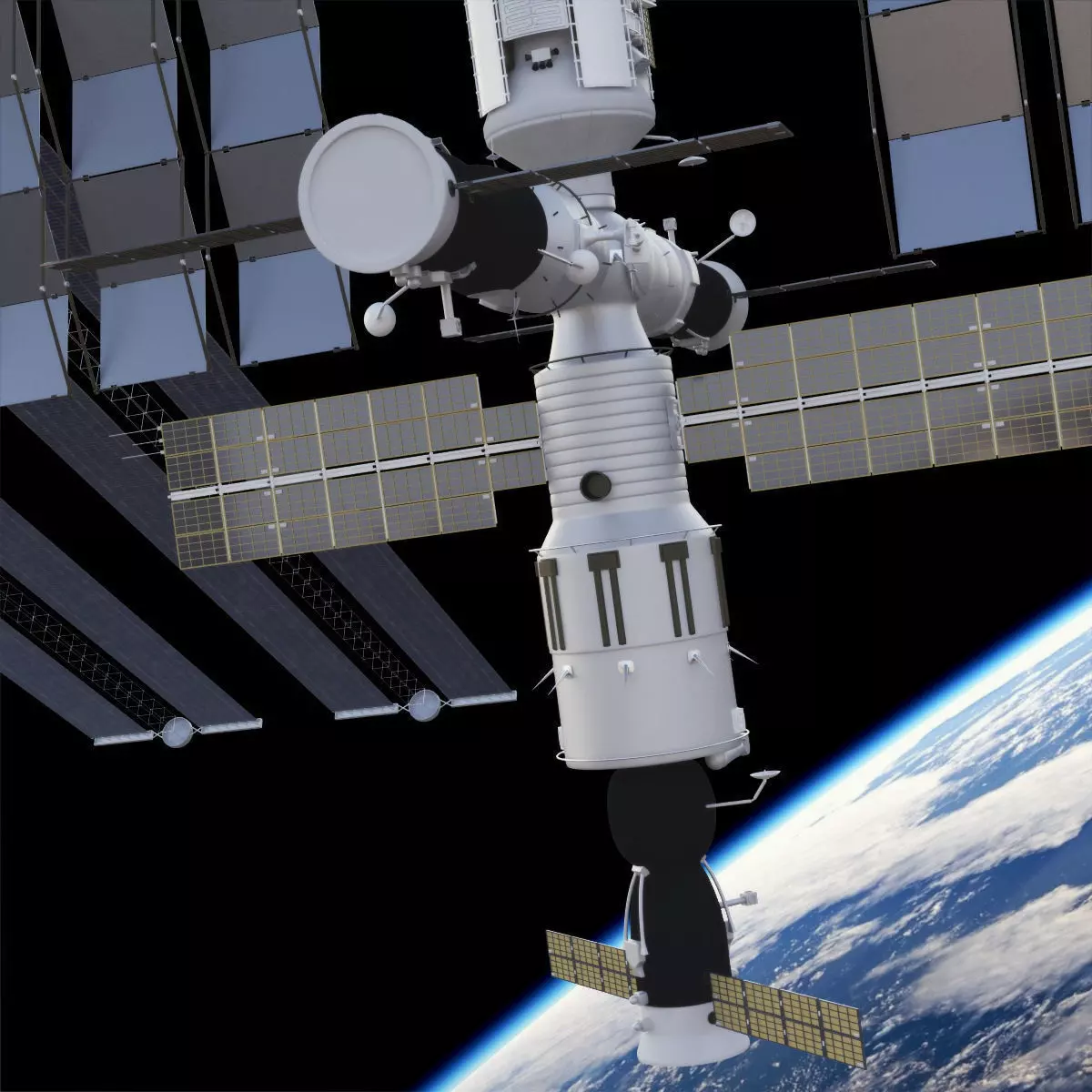 International Space Station 3D model_15