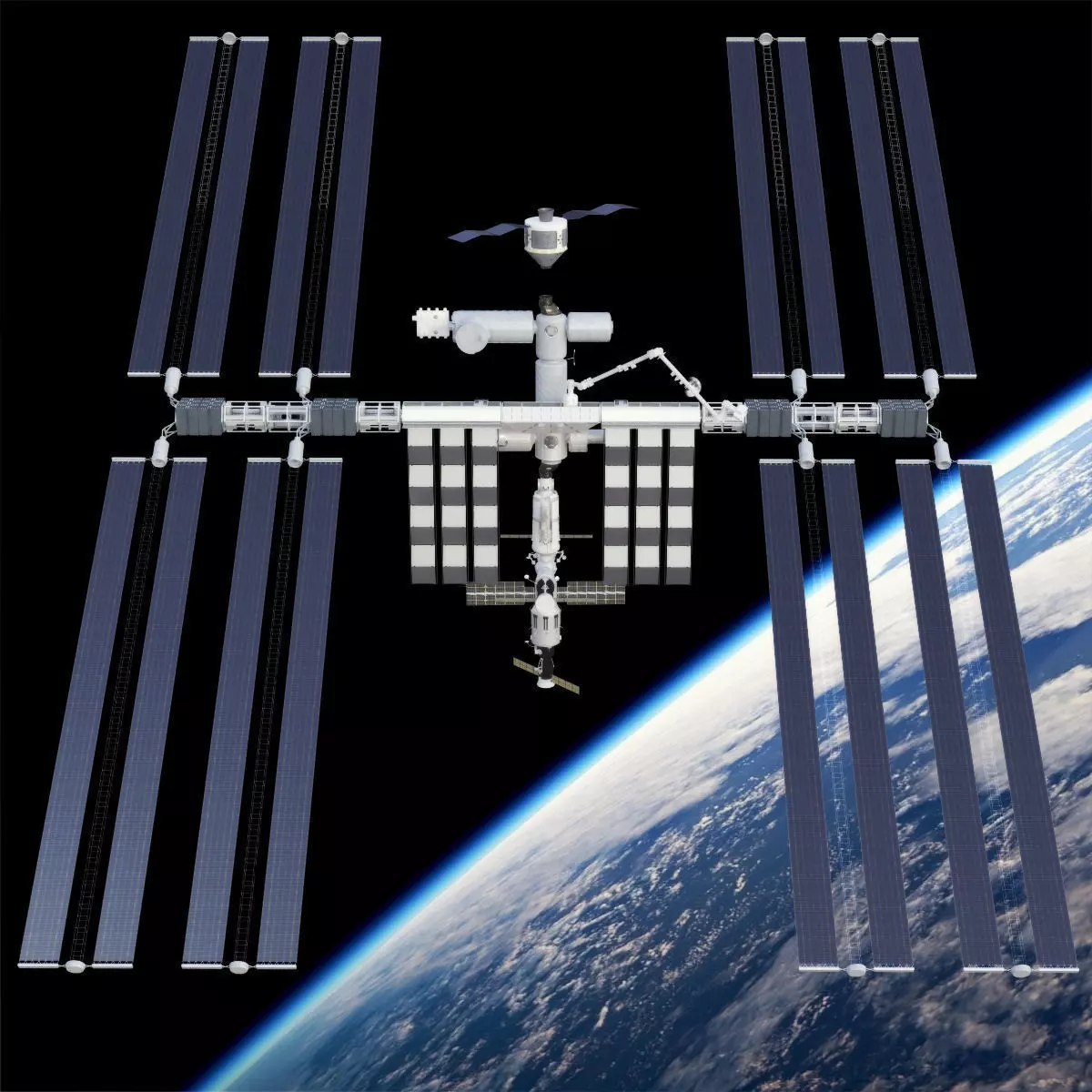International Space Station 3D model_10