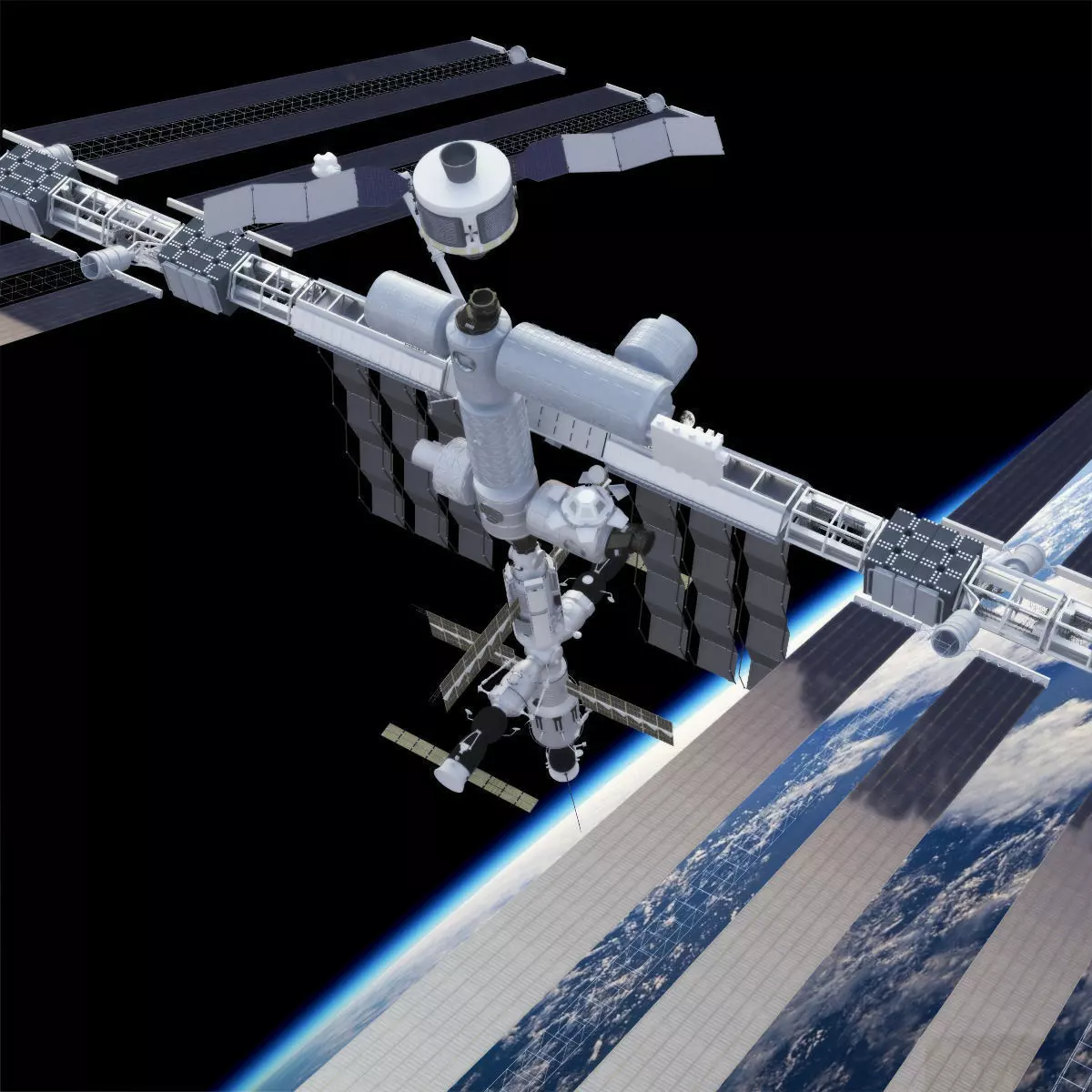 International Space Station 3D model_7