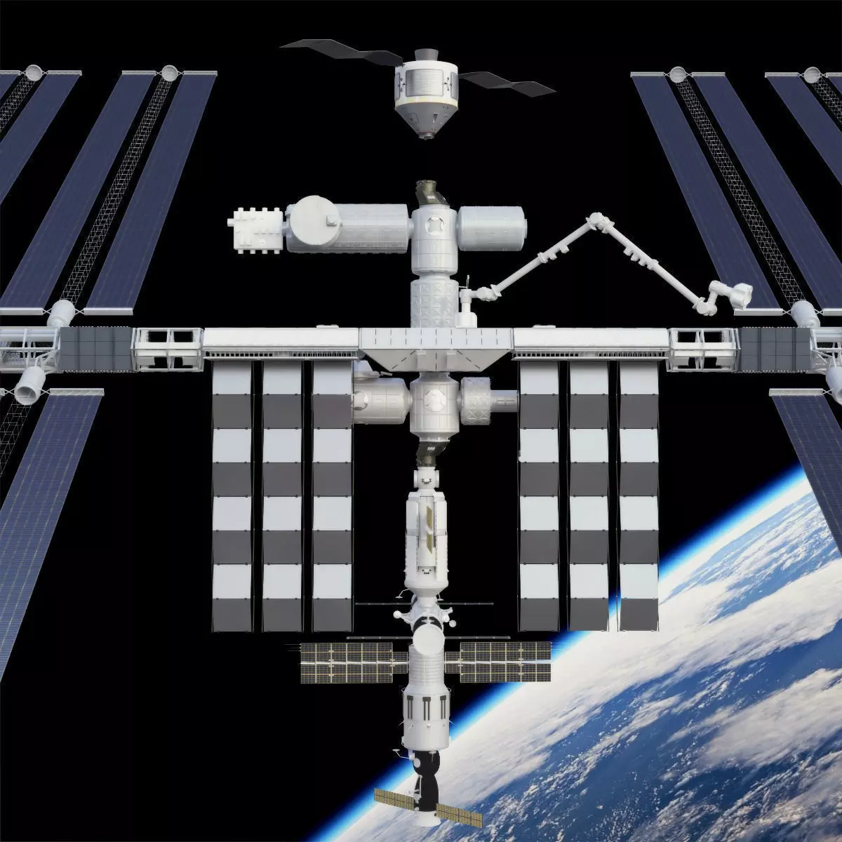 International Space Station 3D model_8