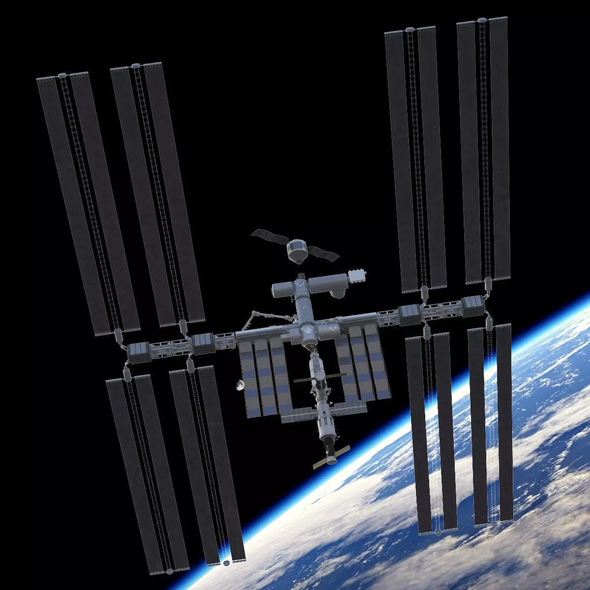 International Space Station 3D model_22