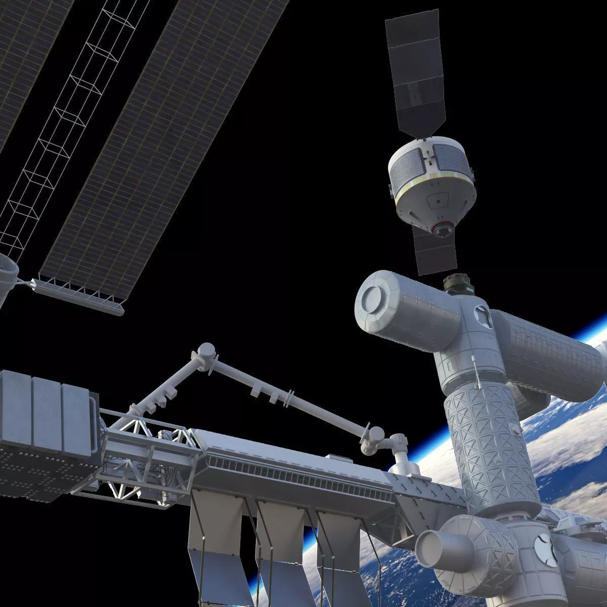 International Space Station 3D model_12