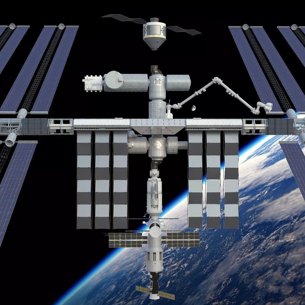 International Space Station 3D model_25