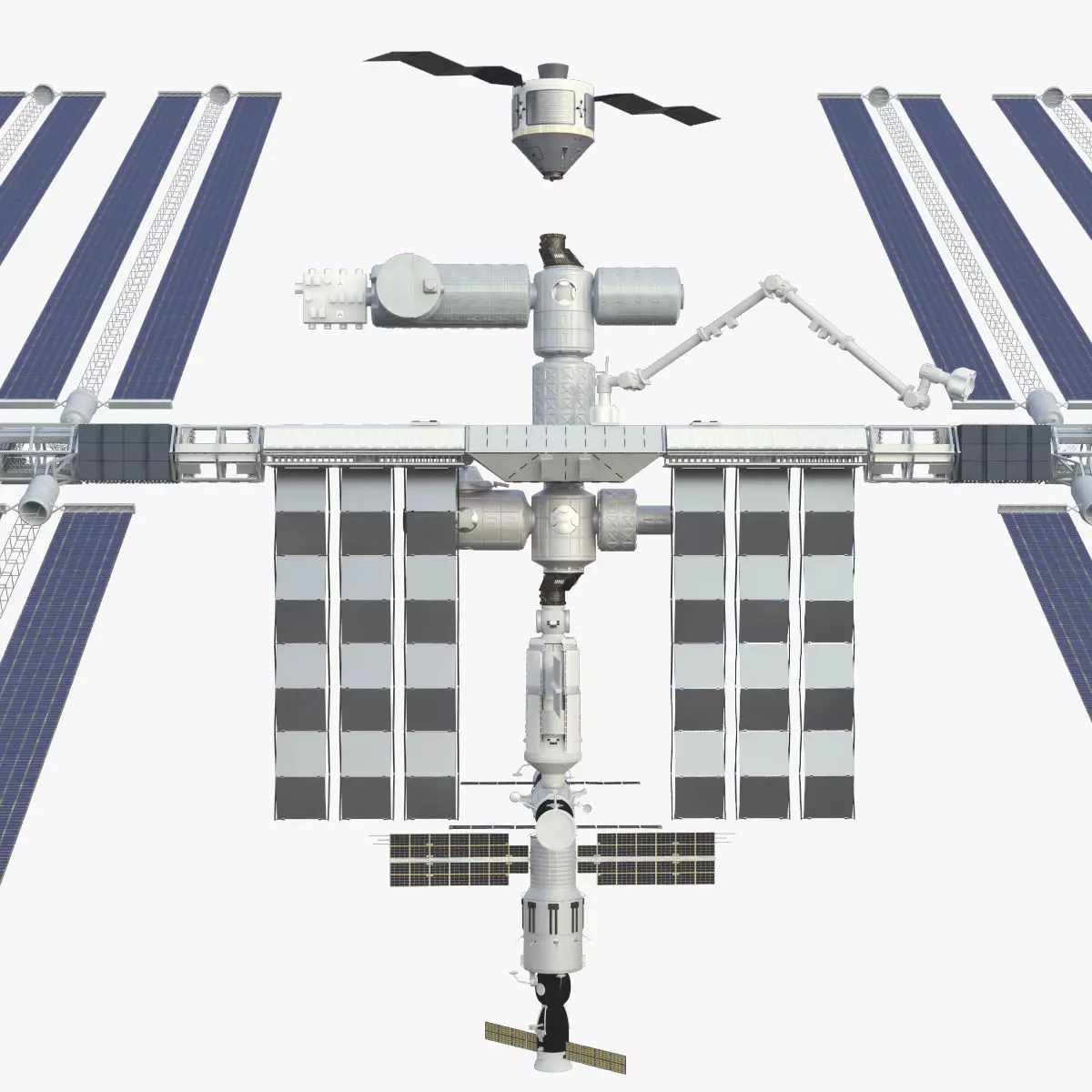 International Space Station 3D model_11