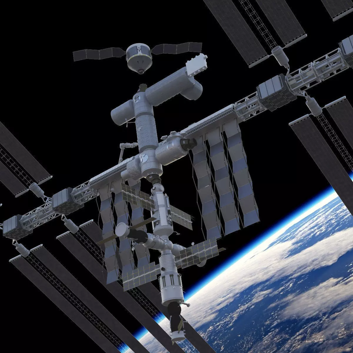 International Space Station 3D model_1