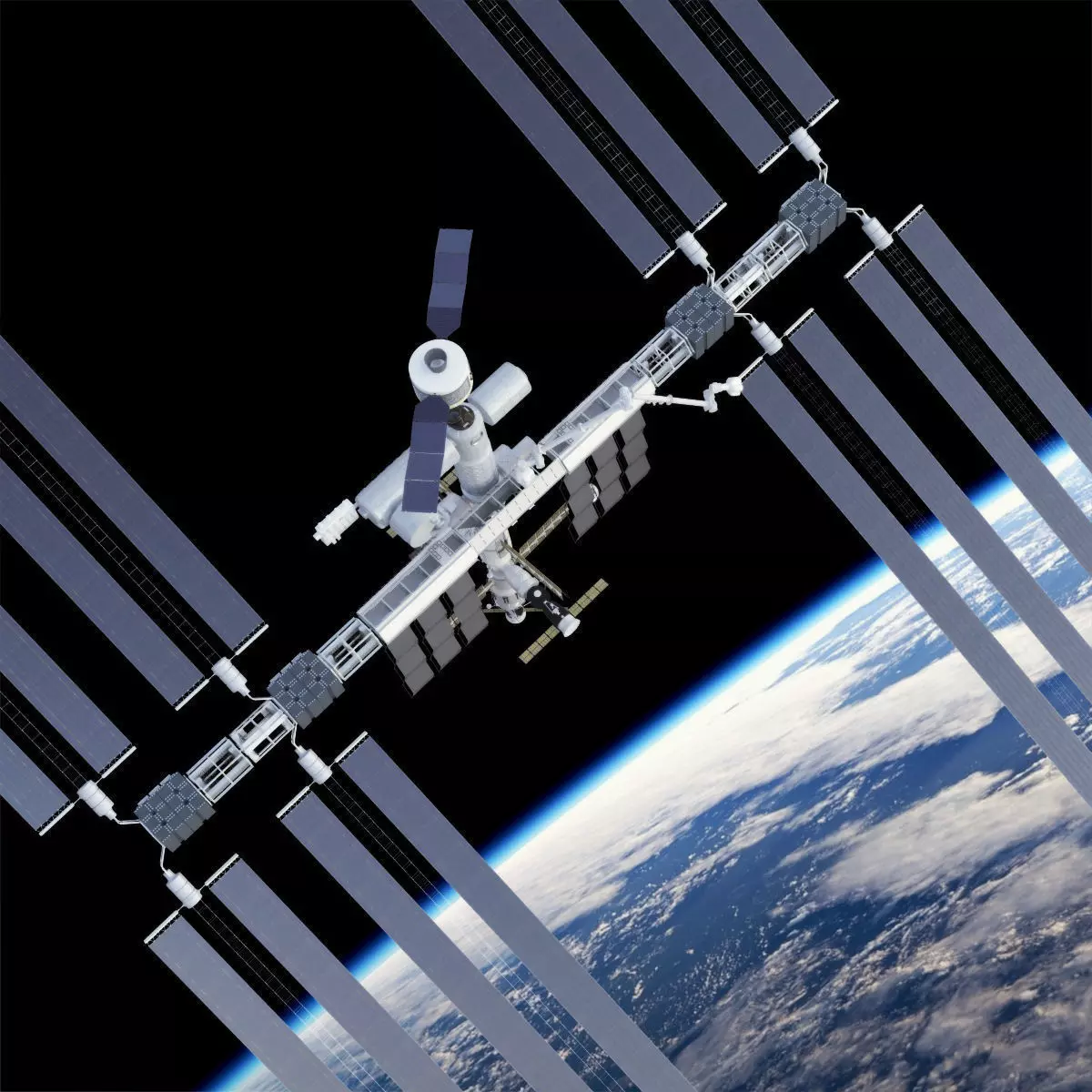 International Space Station 3D model_16