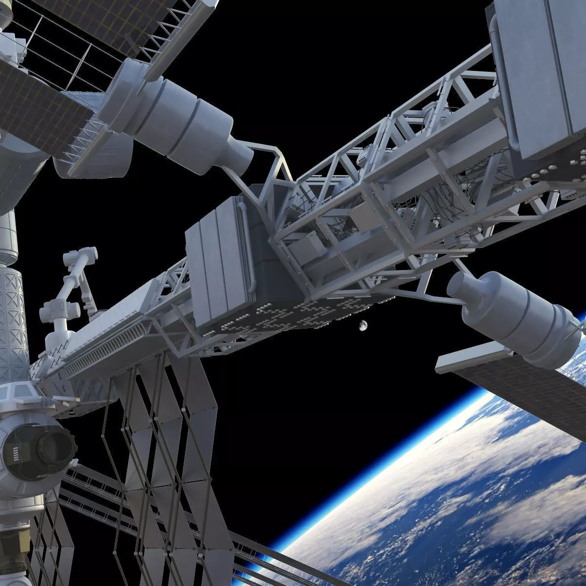 International Space Station 3D model_19