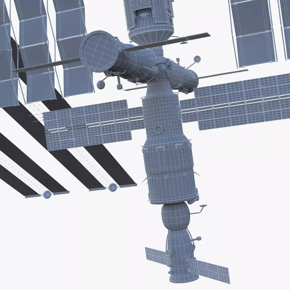 International Space Station 3D model_4