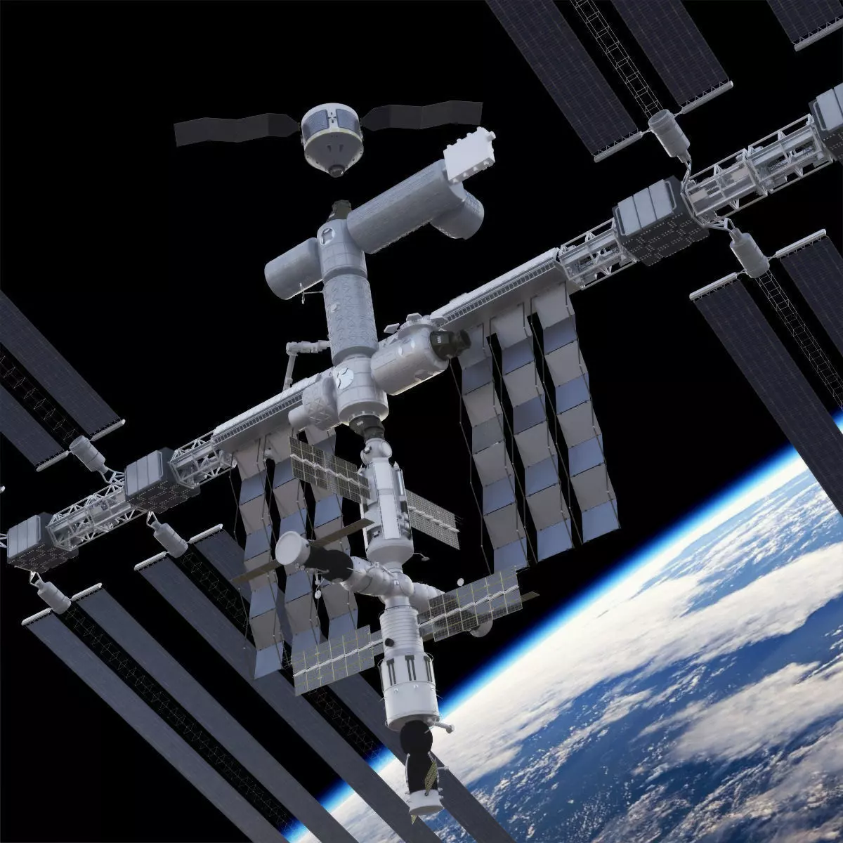 International Space Station 3D model_3