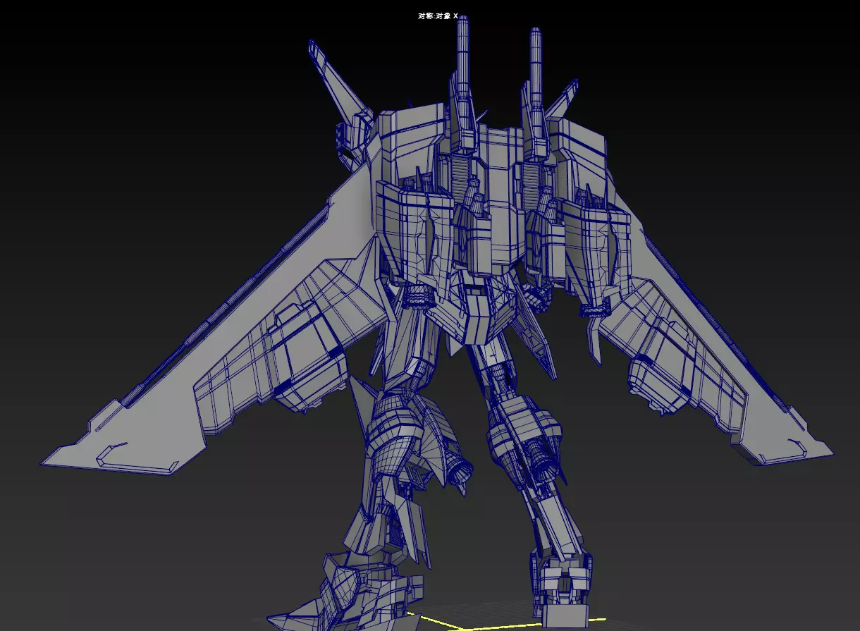 JUSTICE GUNDAM 3D model_13