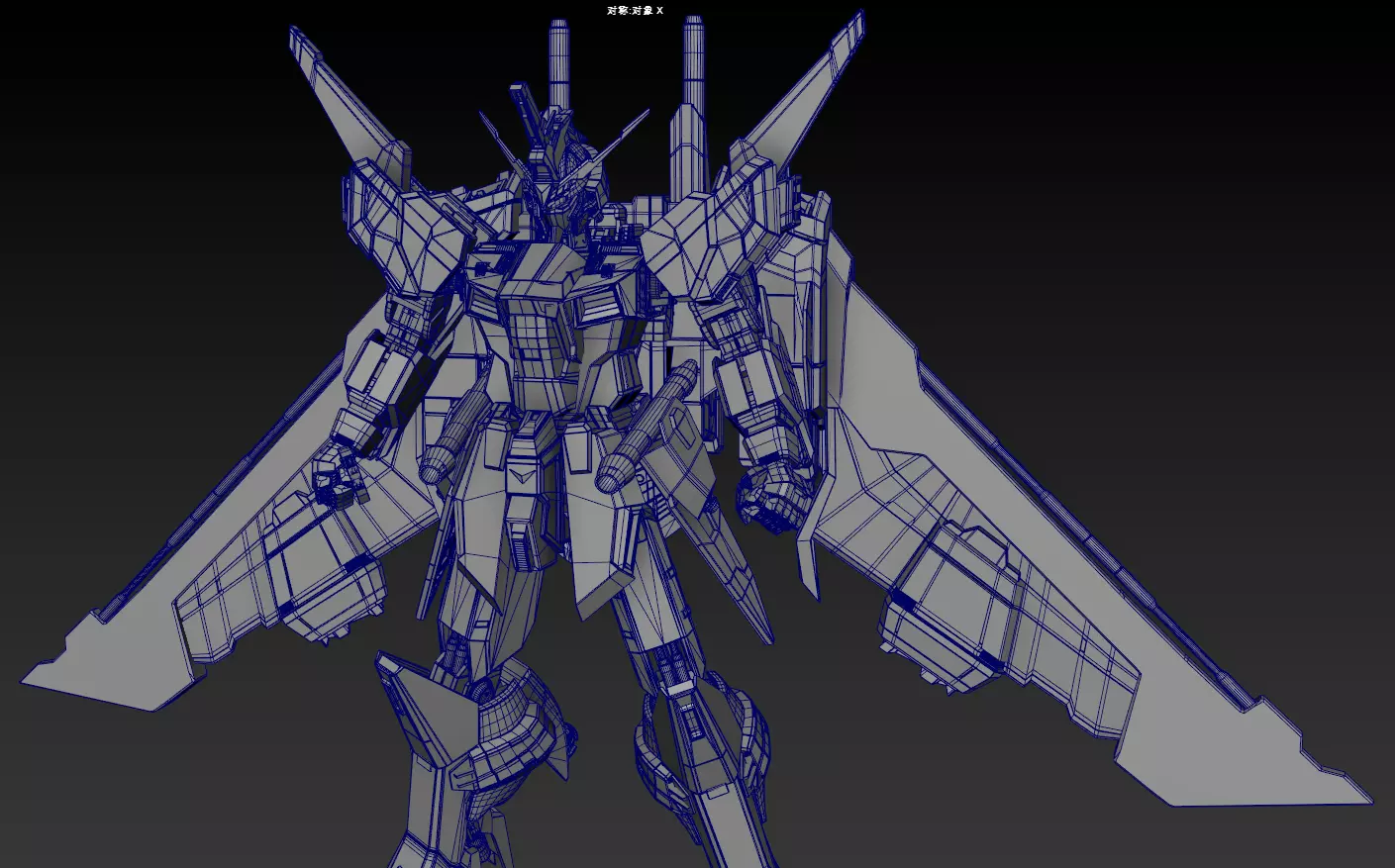 JUSTICE GUNDAM 3D model_11