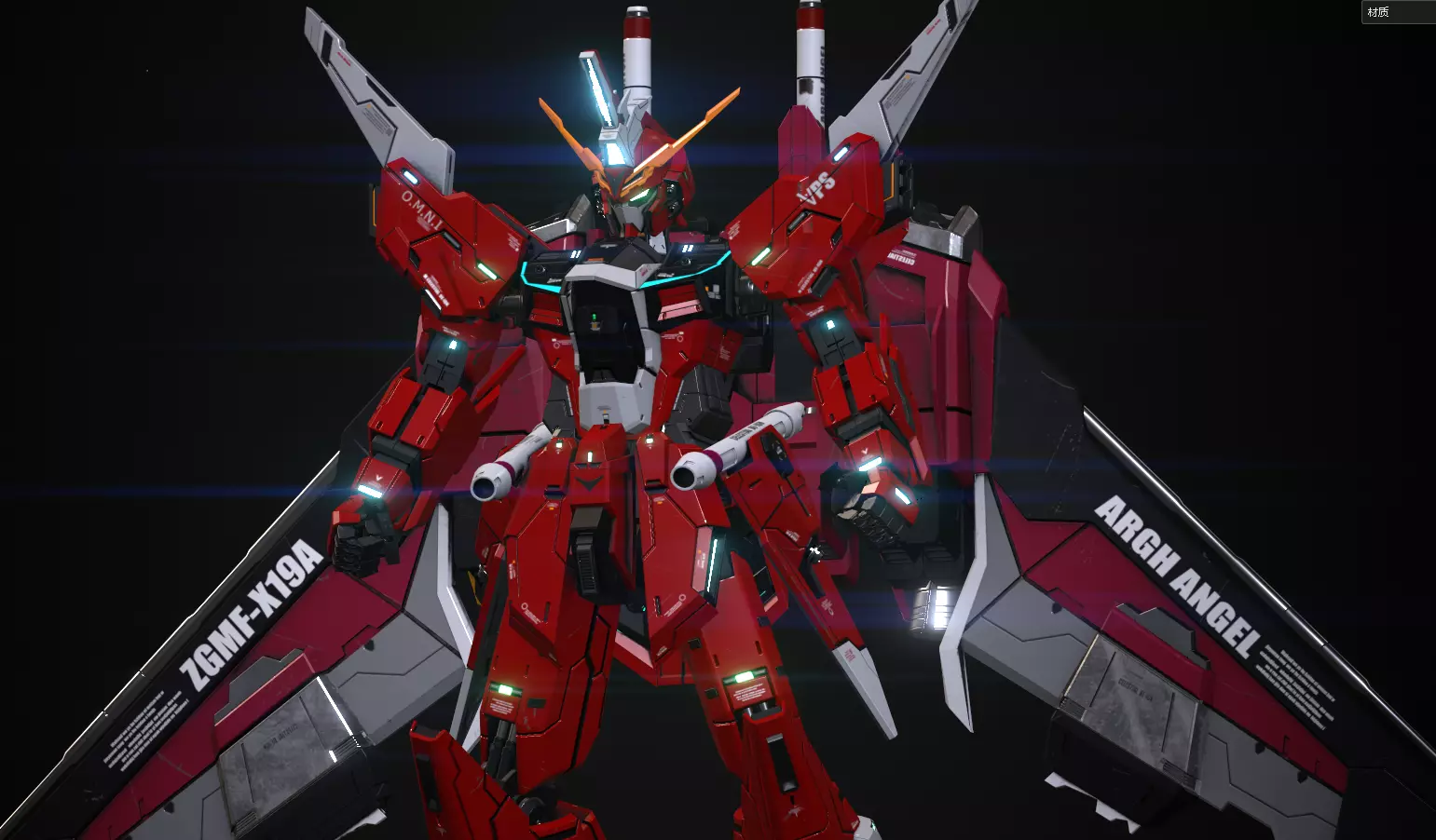 JUSTICE GUNDAM 3D model_3