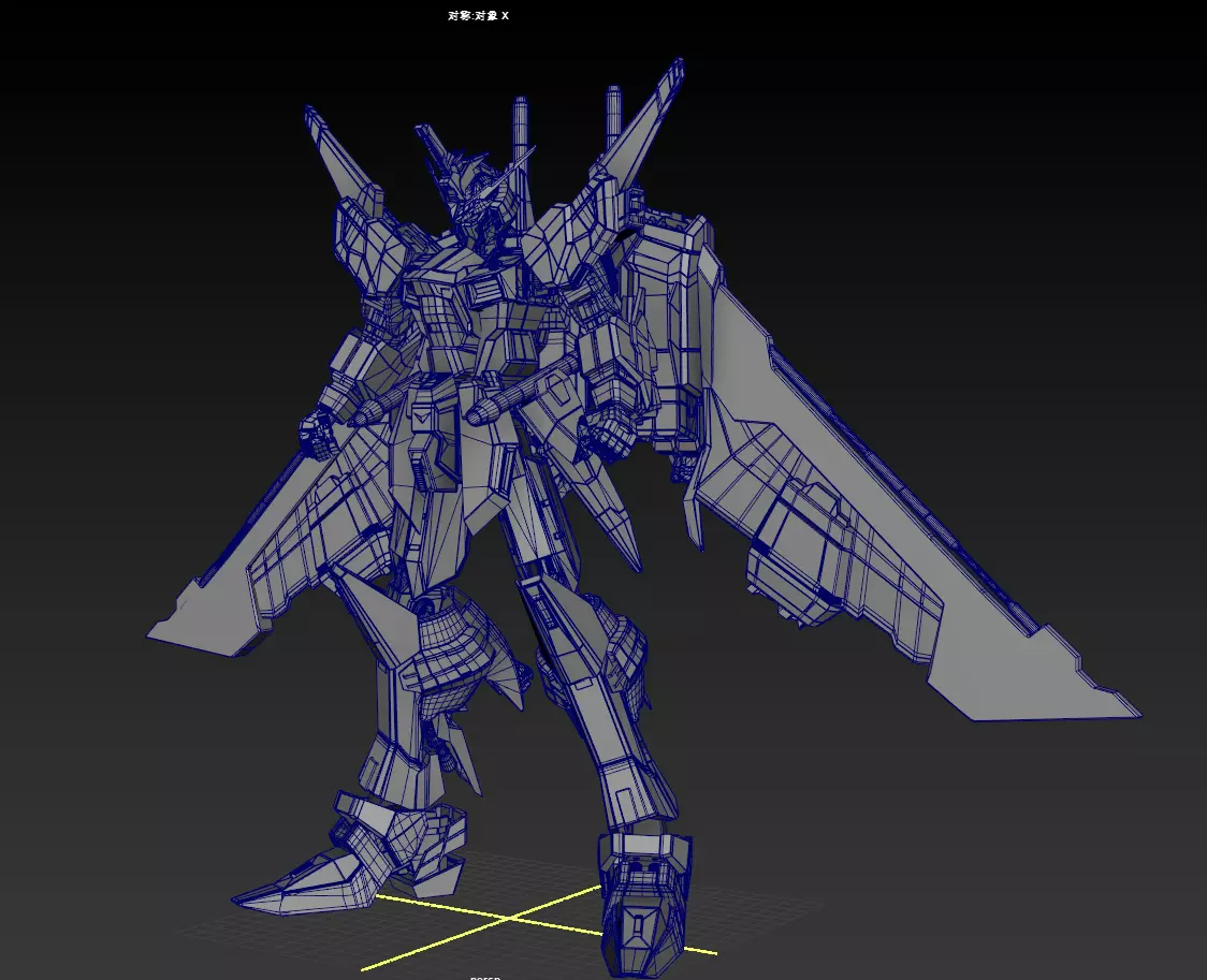 JUSTICE GUNDAM 3D model_10