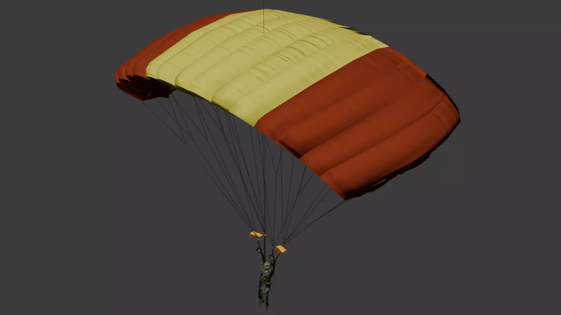 paragliding 3D model_0