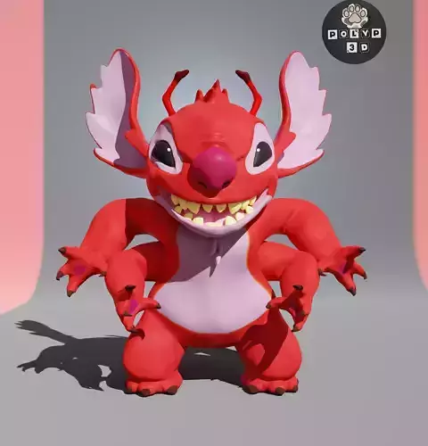 LEROY - Experiment 629 - Lilo y stich figure