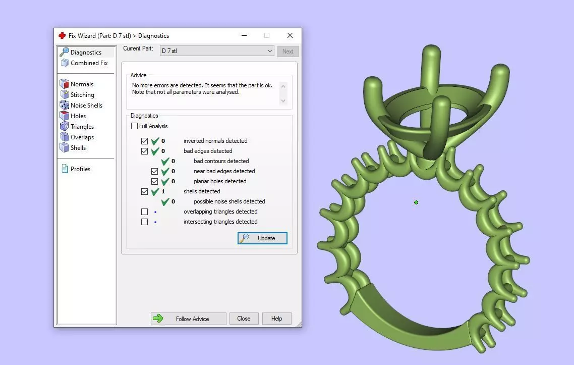 Gold N1555 3D print model_8