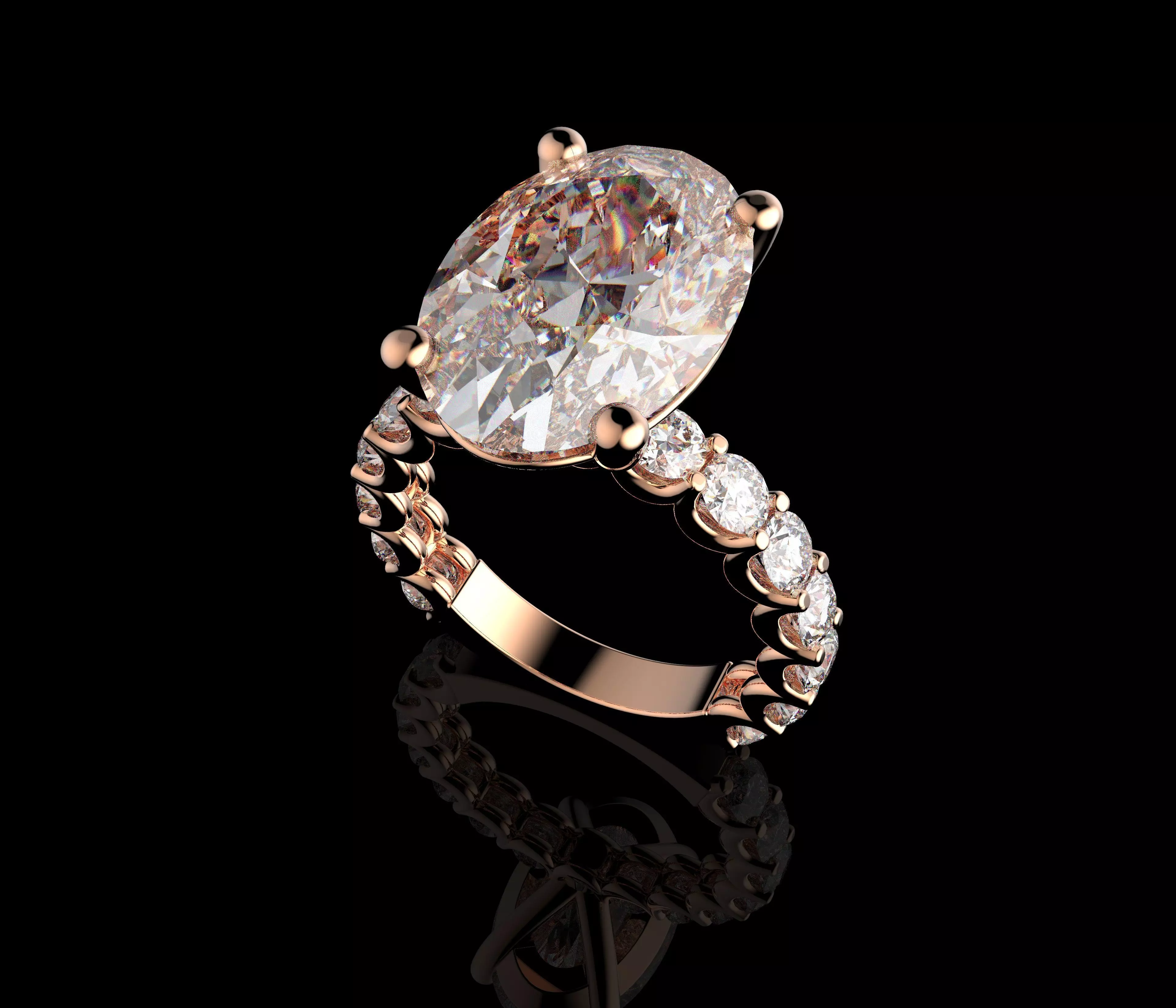 Gold N1555 3D print model_5