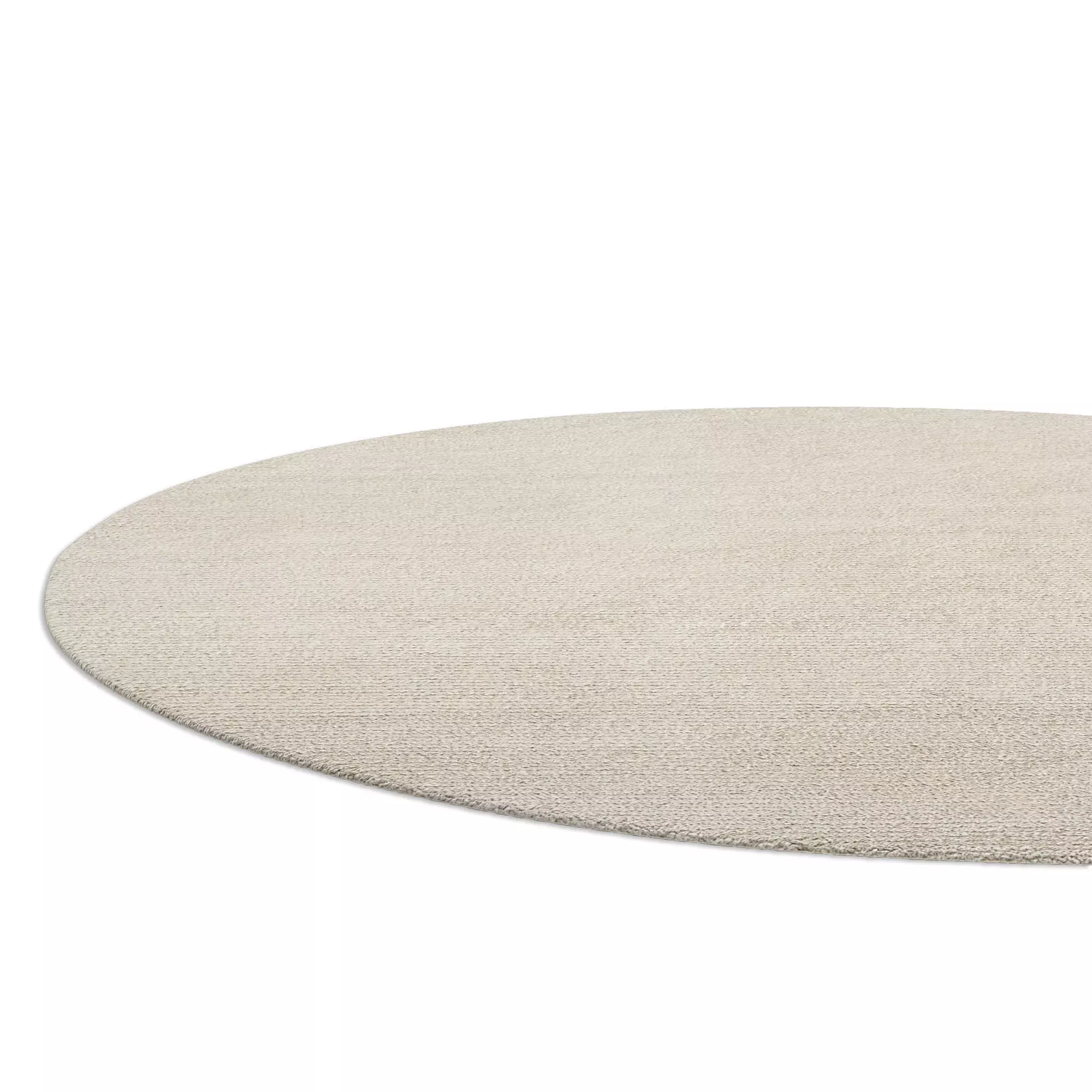 Alpaca Plush Rug 3D model_4