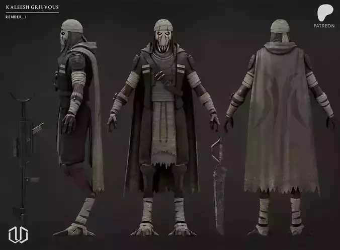 Kaleesh Grievous Action Figure Kit