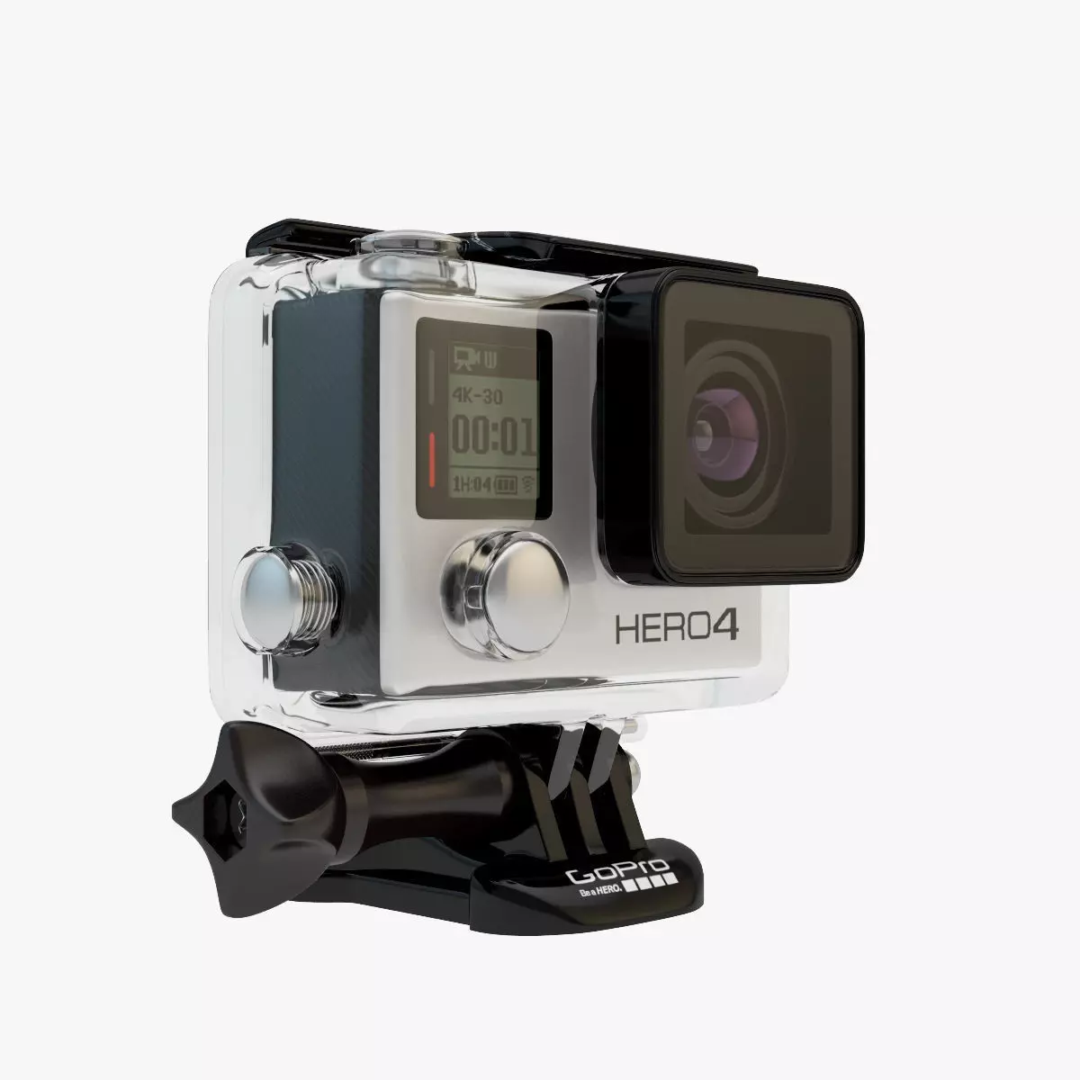 Go Pro Hero 4 3D model_0