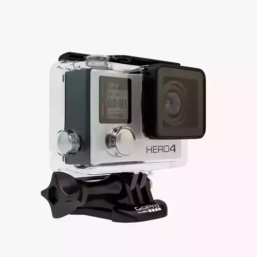 Go Pro Hero 4 3D model