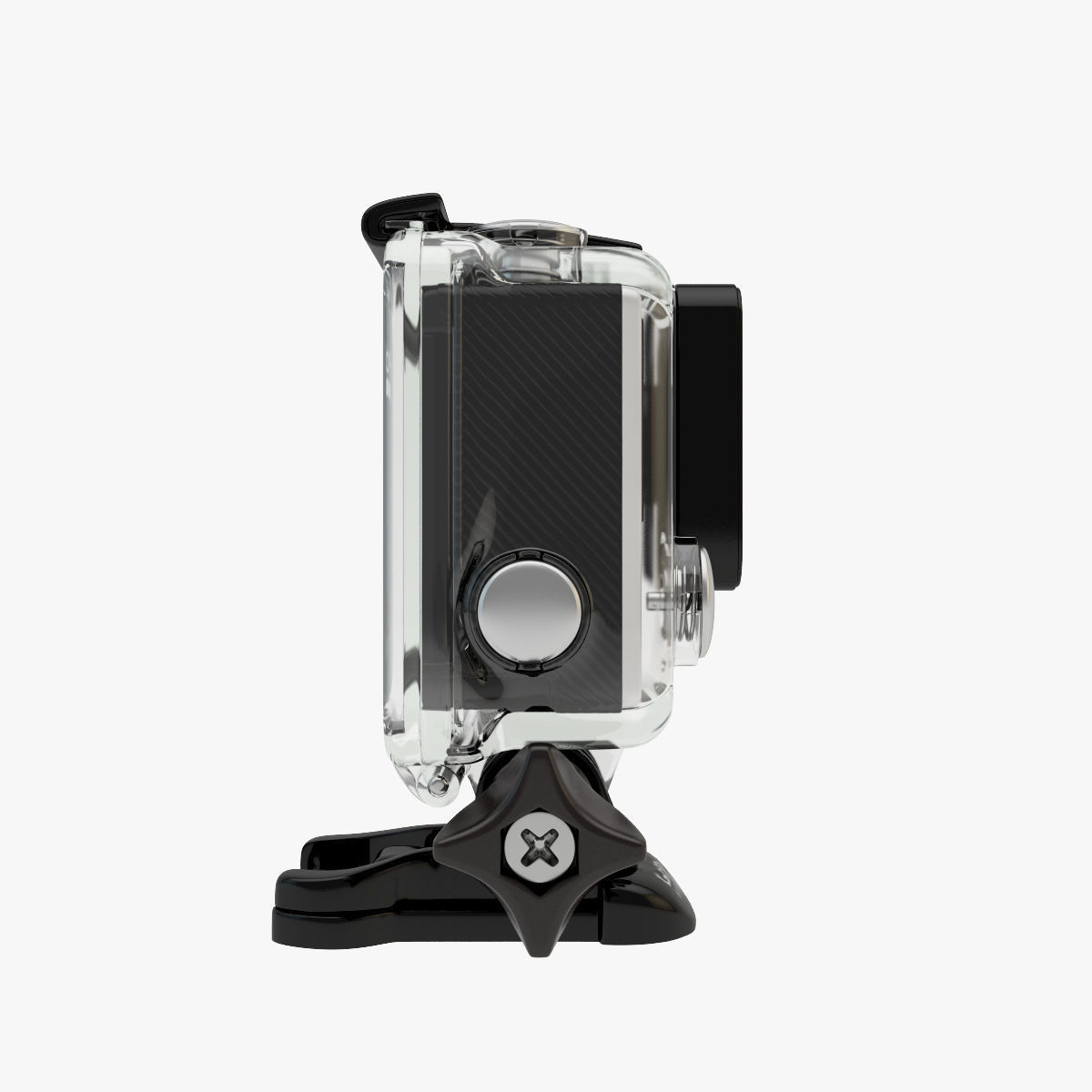 Go Pro Hero 4 3D model_1