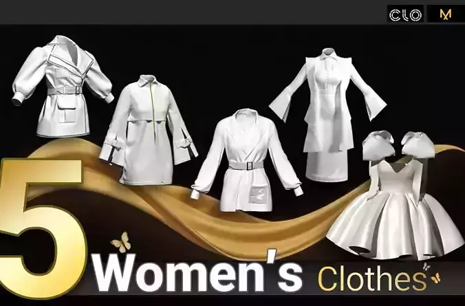 3d womens clothes