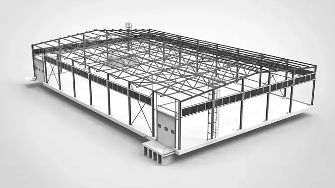 Industrial Metal Hangar