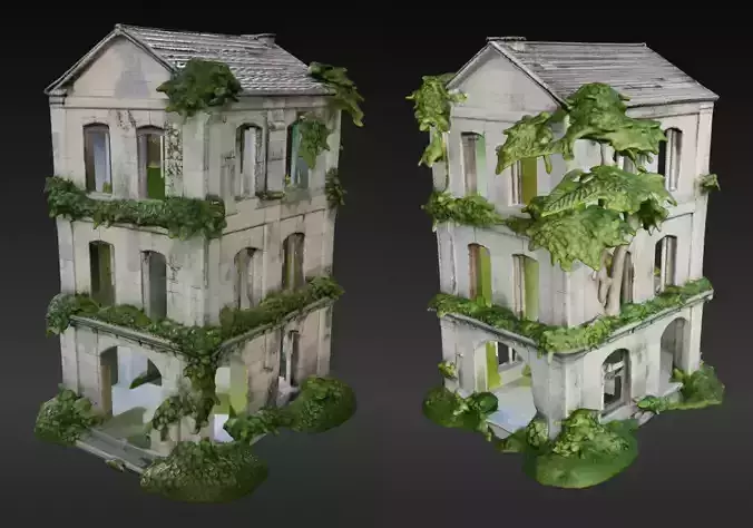 maison nature 3D model