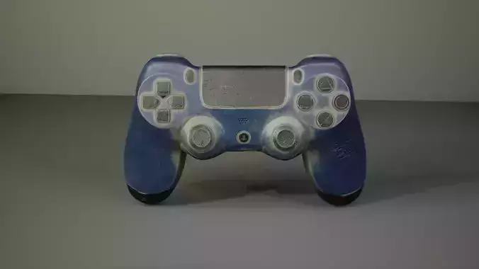 3D Old PlayStation 4 Controller