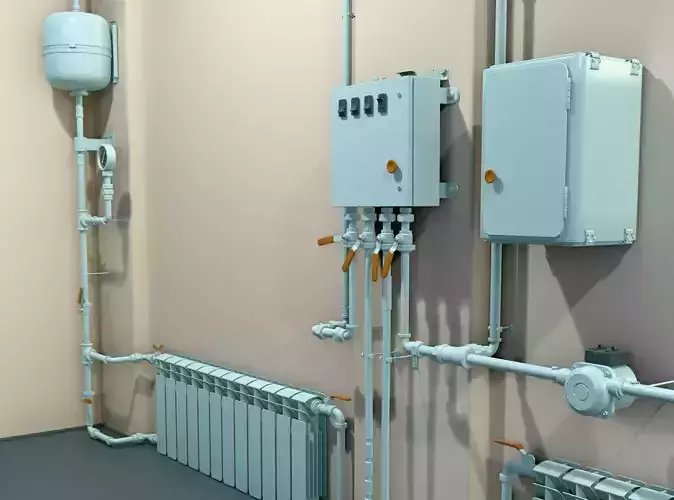 Heating System Pipeline M1