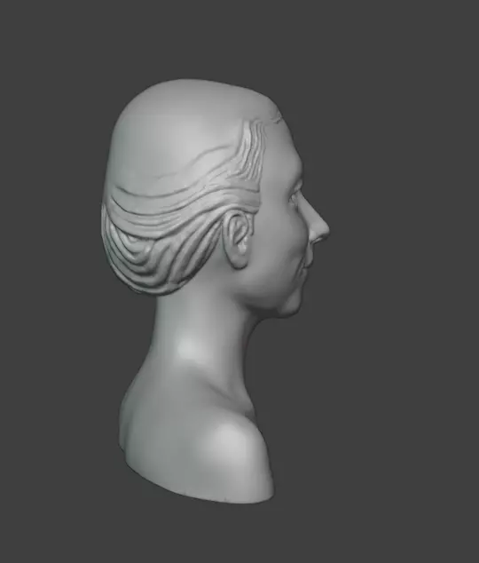 3D printable Beautiful woman 3D print model_4