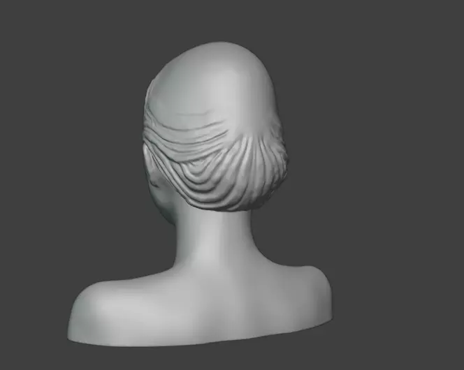 3D printable Beautiful woman 3D print model_3
