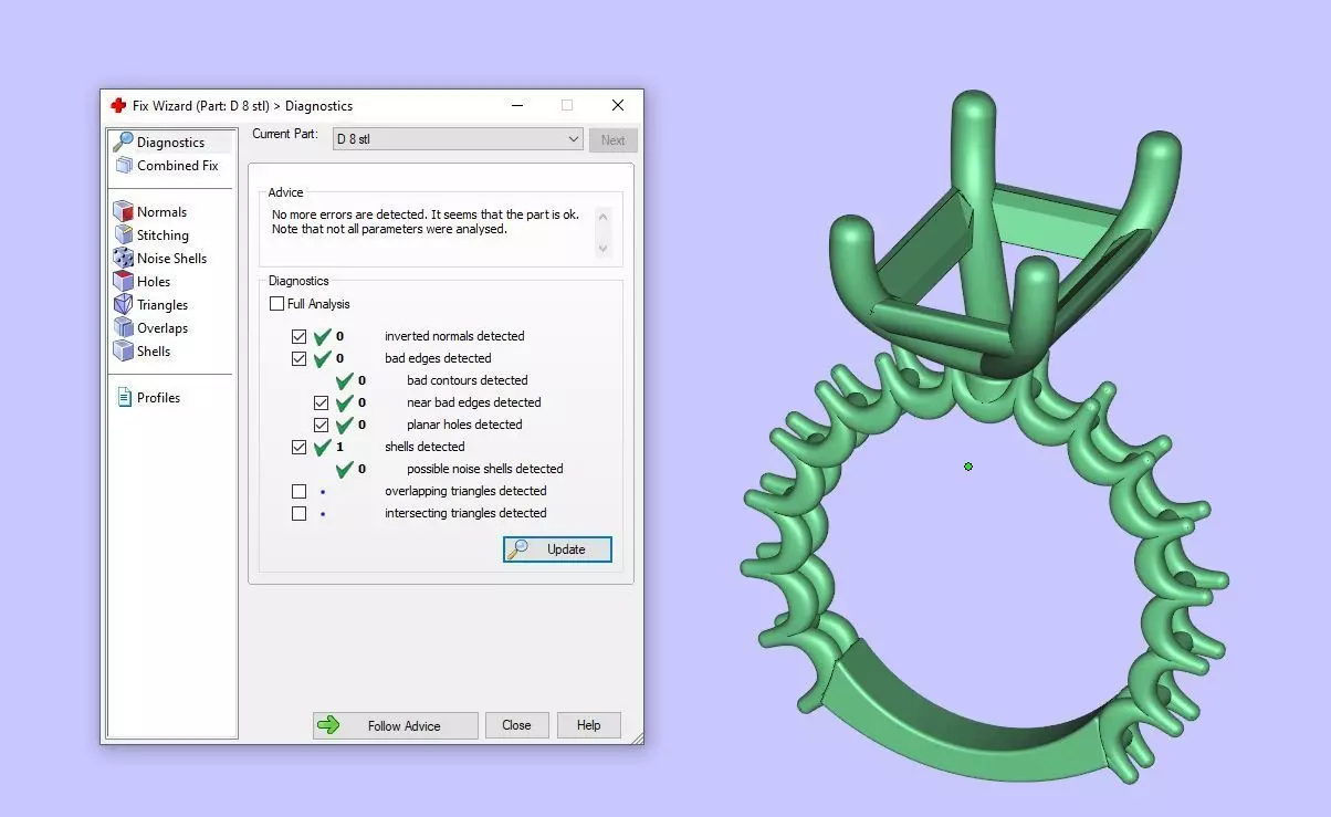 Gold N1556 3D print model_8