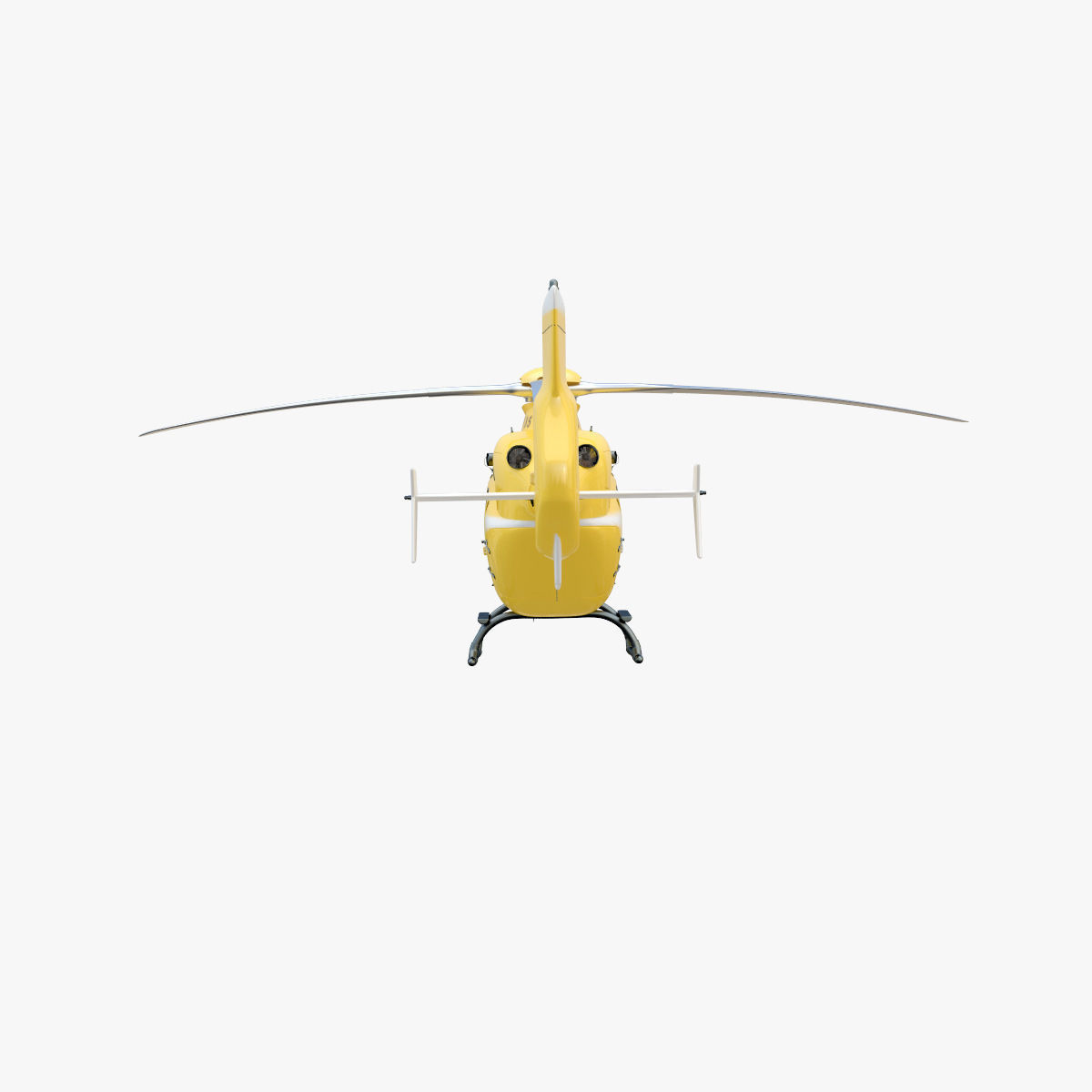 Eurocopter EC 135 Yellow 3D model_8