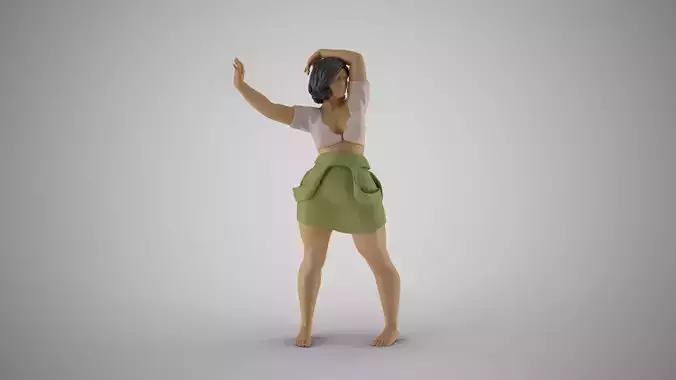 Female Bow Legged Posture