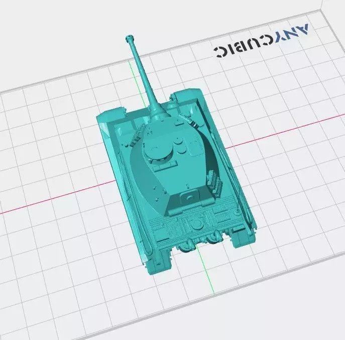 Tiger II German WW2 Heavy Tank STL 3D Model for 3D Printing 3D print model_5