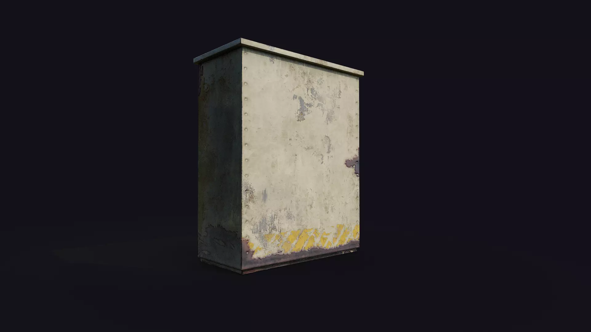 Electrical Boxes Low-poly 3D model_6